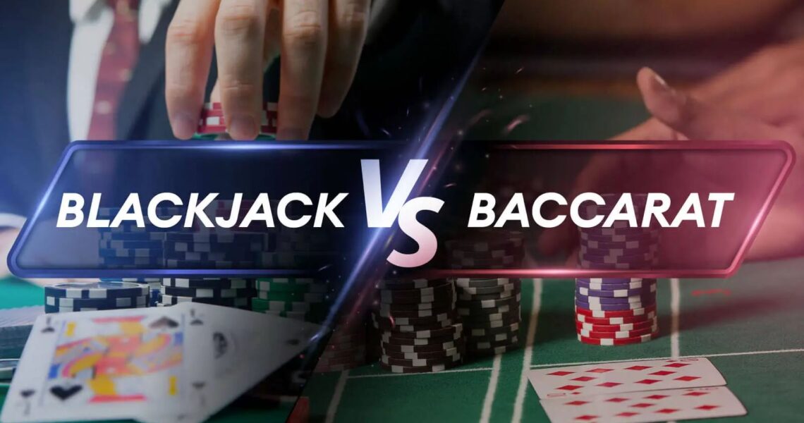 เกมไพ่ออนไลน์ ที่ดีที่สุดที่จะชนะเงินจริง: บาคาร่า หรือว่าแบล็คแจ็ค?